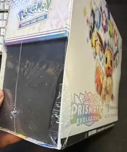 Pokemon TCG Prismatic Evolutions Pokemon Center ETB Sealed (Tear On Front) - Image 2