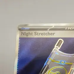 Pokemon Night Stretcher 173/132 Me01: Mega Evolution Ultra Rare Trainer Holo - Image 5