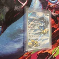 Pokemon TCG Piplup 98/94 Phantasmal Flames Illustration Rare Mega Evolution - Image 3
