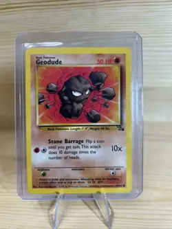 1999 Pokemon-Geodude 47/62 Fossil-Regular NM - Image 1