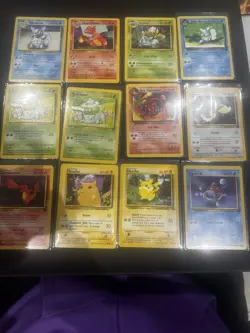 Pokemon 1999 Bulbasaur, Squirtle, Charmander Pikachu WOTC Rocket Base Jungle - Image 1