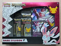 Pokemon Celebrations Collection Box Dark Sylveon V Factory Sealed - Image 1