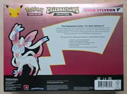 Pokemon Celebrations Collection Box Dark Sylveon V Factory Sealed - Image 2