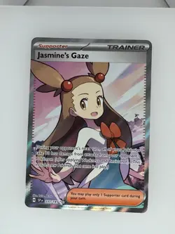 2024 Pokemon Surging Sparks Jasmine's Gaze 233/191 NM - Image 1