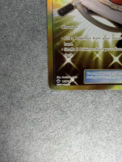 Pokemon Rescue Stretcher 165/147 Burning Shadows Secret Rare Full Art Holo EN - Image 4