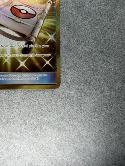 Pokemon Rescue Stretcher 165/147 Burning Shadows Secret Rare Full Art Holo EN - Image 5