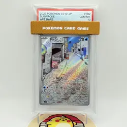 PSA 10 2023 Pokemon Japanese SV1V Violet ex #082 SLOWPOKE AR GEM MINT - Image 1