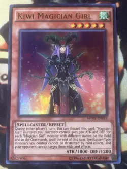 Yugioh: Kiwi Magician Girl - MVP1-EN016 - Ultra Rare - Unlimited - NM - Image 1