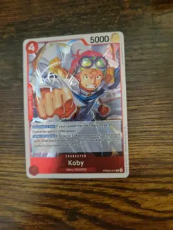 Koby PRB02-001 R ONE PIECE Card The Best 2 ONE PIECE Card Game ENGLISH - Image 1