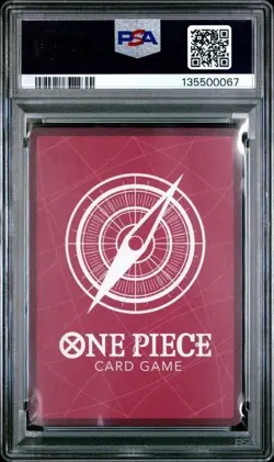 2022 ONE PIECE OP01-ROMANCE DAWN 003 MONKEY D. LUFFY PRE ERRATA PSA 10 GEM MINT - Image 2
