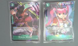 PERONA OP09-034 DRACULE MIHAWK ST12-003 Promo One Piece TCG Illustration Box - Image 1