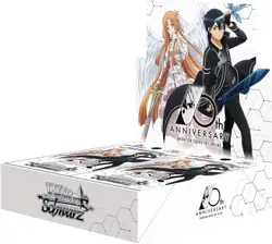 Weiss Schwarz Sword Art Online 10th Anniversary Booster Box Japanese SEALED - Image 3