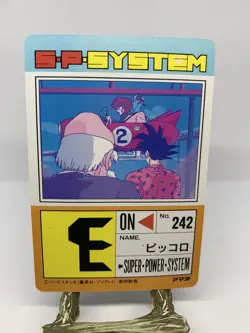 Dragon Ball Z #704 Goku Piccolo Part 16 Amada Carddass PP Card - Image 2