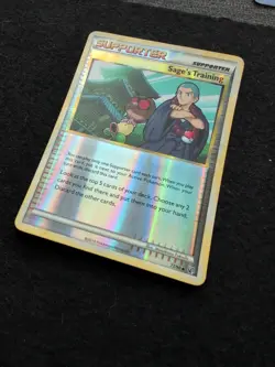 Sage's Training 77/90 2010 Undaunted Set Pokemon Card Reverse Holo Trainer - Image 4