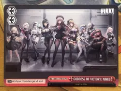 Weiss Schwarz - Goddess of Victory: Nikke - Promo Card - NIK/S117-PE100 PR - Image 1