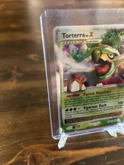 Pokemon TCG Torterra LV.X Holo Rare Card DP09 Diamond & Pearl - Image 2