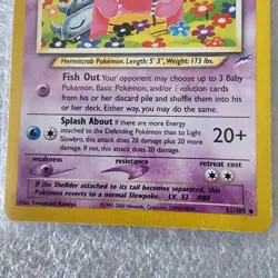POKEMON LIGHT SLOWBRO 51/105 TRADING CARD - Image 3