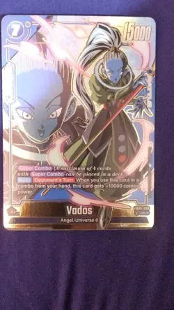 Vados FB08-026 UC Foil Battle Card Super Combo Dragon Ball Super Card Game - Image 1