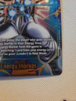 Dragon Ball Super Card Game 2nd Anniversary GOLD Energy Marker E-126 SSB Gogeta - Image 5