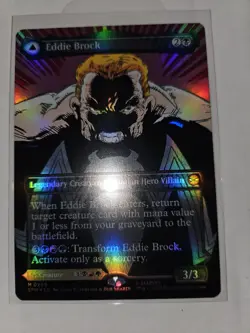 Eddie Brock (0233) (Borderless) Marvel's Spider-Man Foil - Image 2