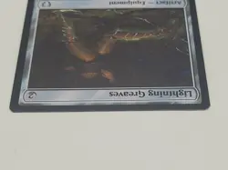 Lightning Greaves #281 (NM) Lord of the Rings LTC Magic MTG - Image 3