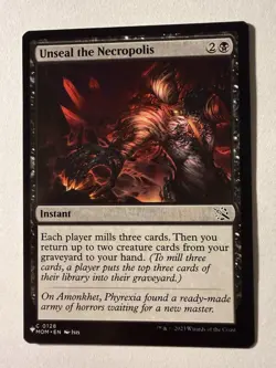 Unseal the Necropolis #128 | Near Mint | The List PLST | Magic MTG - Image 1