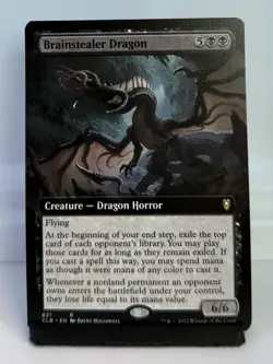 MTG Brainstealer Dragon Extended Art Commander Legends: Battle for Baldur's Gate - Image 1