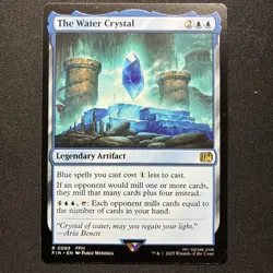 MTG ~ The Water Crystal ~ FINAL FANTASY ~ Near Mint - Image 1