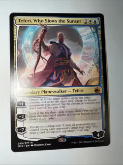 Teferi, Who Slows the Sunset x1 Innistrad: Midnight Hunt MTG NM - Image 4