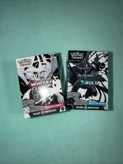 Pokemon Booster Bundle Box Set of 2 Scarlet & Violet Black Bolt & White Flare - Image 1