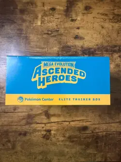 Ascended Heroes Pokemon Center Exclusive ETB - New in Hand Elite Trainer Box - Image 3