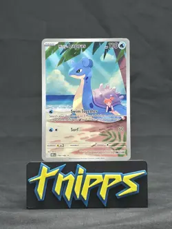 2025 Pokemon Destined Rivals Misty's Lapras 194/182 IR Full Art *MINT!* - Image 1
