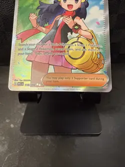 Pokemon TCG Dawn 118/094 Ultra Rare Full Art Holo Trainer Me02 Phantasmal Flames - Image 3