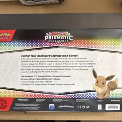 Pokemon Prismatic Evolutions Accessory Pouch Special Collection Sealed - Image 2
