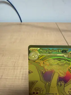Pokemon TCG Mega Charizard X EX gold 130/094 - Image 2