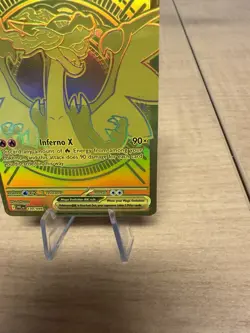 Pokemon TCG Mega Charizard X EX gold 130/094 - Image 4