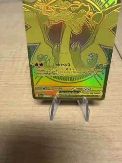 Pokemon TCG Mega Charizard X EX gold 130/094 - Image 5