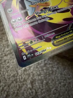 Pokemon TCG Mega Sharpedo EX 113/094 SIR Phantasmal Flames NM Full Art - Image 2