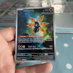 Iron Moth 187/182 - SV04: Paradox Rift - Holo - Illustration Rare | MINT / NM - Image 1