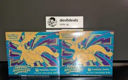 Pokemon TCG - Ascended Heroes Pokemon Center Exclusive ETB – Sealed – 2 Boxes - Image 1