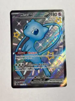 Pokemon TCG Mew ex 216/091 Paldean Fates Ultra Rare NM - Image 1