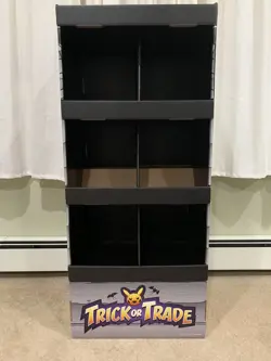 Halloween Pokemon BOOster Gengar Trick Or Trade Bundle Cardboard Store Display! 820650850783 - Image 1