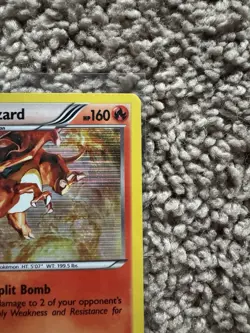 Pokemon TCG Charizard 19/113 Holo Rare B&W Legendary Treasures - LP/NM - Image 3
