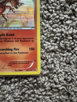 Pokemon TCG Charizard 19/113 Holo Rare B&W Legendary Treasures - LP/NM - Image 4