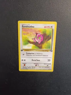 Carte Pokemon Rondoudou 54/64 Edition 1 Jungle Wizards FR - Image 1