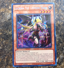 Lacrima the Crimson Tears (MP25-EN100) (Prismatic Secret Rare) Yugioh - Image 1