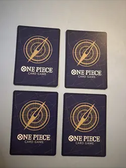 X4One Piece - Bad Manners Kick Course (Reprint Foil) - PRB-02 NM/M Condition X4 - Image 2