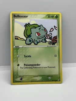 Pokemon TCG Bulbasaur 45/100 Non-Holo Crystal Guardians Card - Image 1
