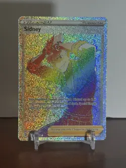 Sidney 279/264 Fusion Strike MINT Full Art Secret Rainbow Rare Pokemon Card - Image 1