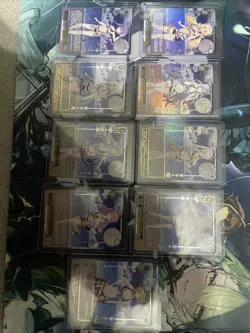 Weiss Schwarz Hololive Summer Collection Lot Of 9 Cards Japanese - Image 1